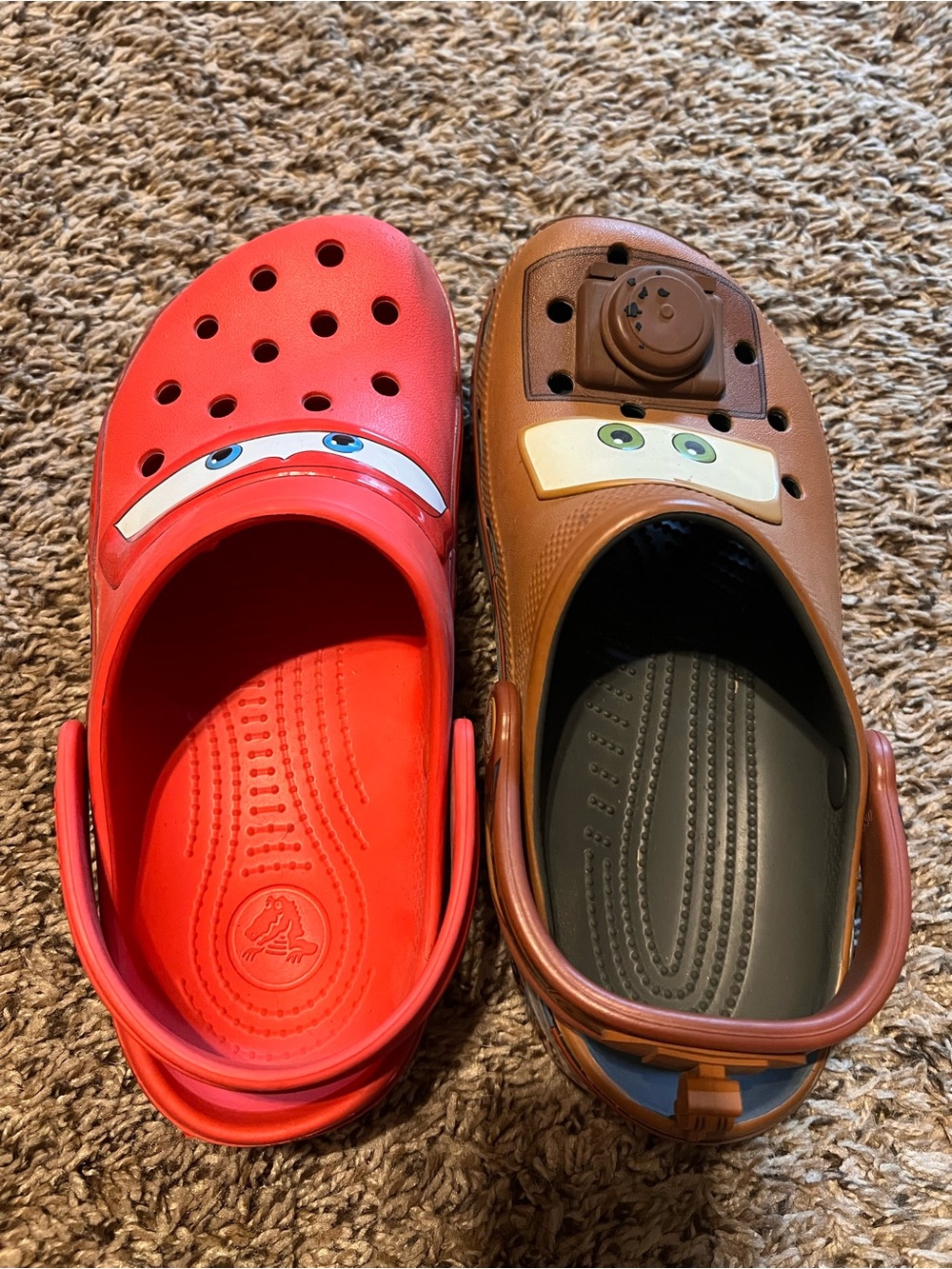 CROCS Sandals - Lightning & Tow Mater Style - Picture 2 of 3